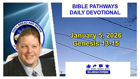Bible Pathways Daily Devotional Jan 5, 2026