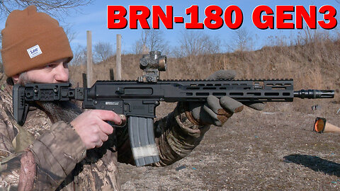 Brownells BRN-180 Gen 3 : A Piston Rifle that Hits Different