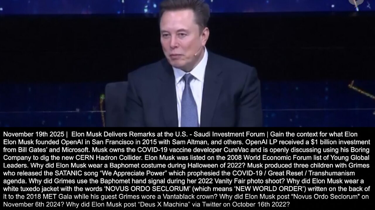 Money | “Money Will Stop Being Relevant In the Future.” + 11/19/2025 + Why Is Elon Musk Talking About the End of Money? Is Revelation 18:22-24 Happening Now?