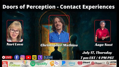 Doors of Perception - Contact Experiences by Christopher Mathieu