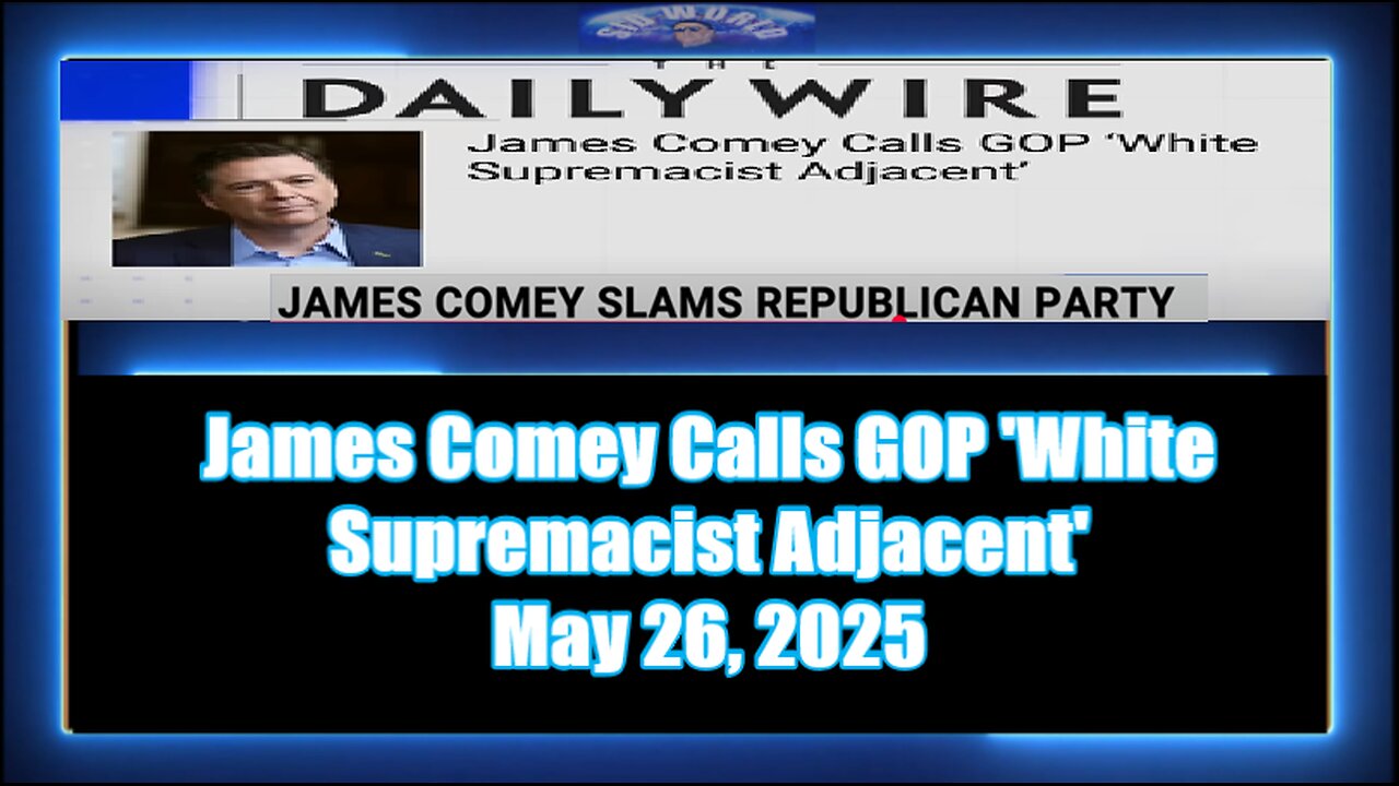 James Comey Calls GOP 'White Supremacist Adjacent'