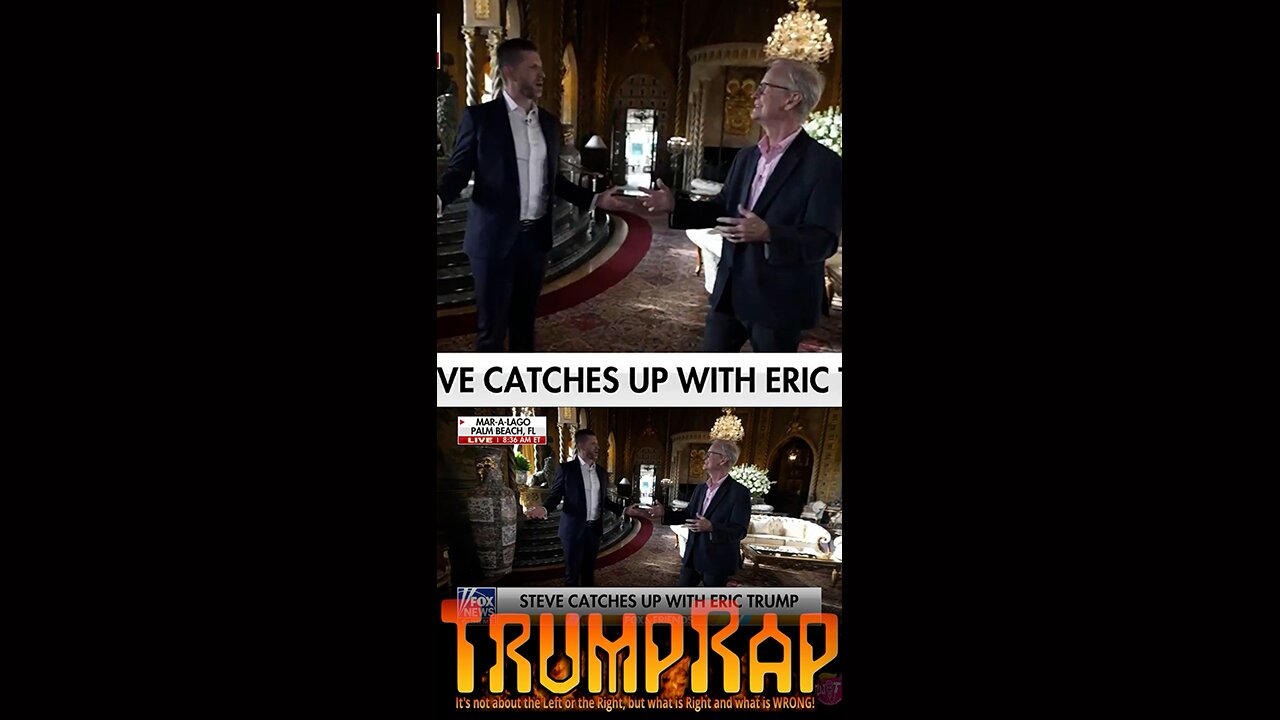 Eric Trump Gives Exclusive Mar-a-Lago Tour, Calls Property “The Most Prestigious in the World”