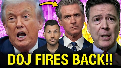 Trump DOJ Fires Back! Comey Evidence Fight! Newsom Sued! Maxwell Files!