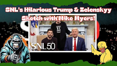 SNL's Hilarious Trump & Zelenskyy Sketch with Mike Myers!