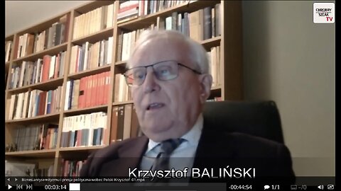 Biznes antysemityzmu i presja polityczna wobec Polski | Krzysztof Baliński