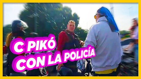 WHY DID THE POLICE STOP US? 👮‍♀️👮 / BIKE RIDE GOT FROZEN 🐓🏟