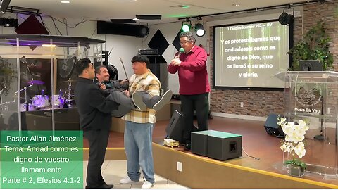 Pastor Allan Jiménez, Tema: Andad como es digno de vuestro llamamiento Parte # 2, Efesios 4:1-