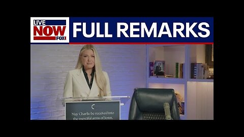 FULL- Erika Kirk speaks for the first time since husband Charlie's assessment