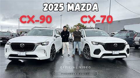 2025 Mazda CX-70 vs CX-90. Do you know the difference between them?