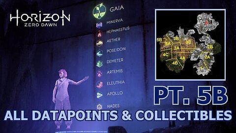 Horizon Zero Dawn ALL Datapoints & Collectibles BY LOCATION | Pt 5B - Sunfall