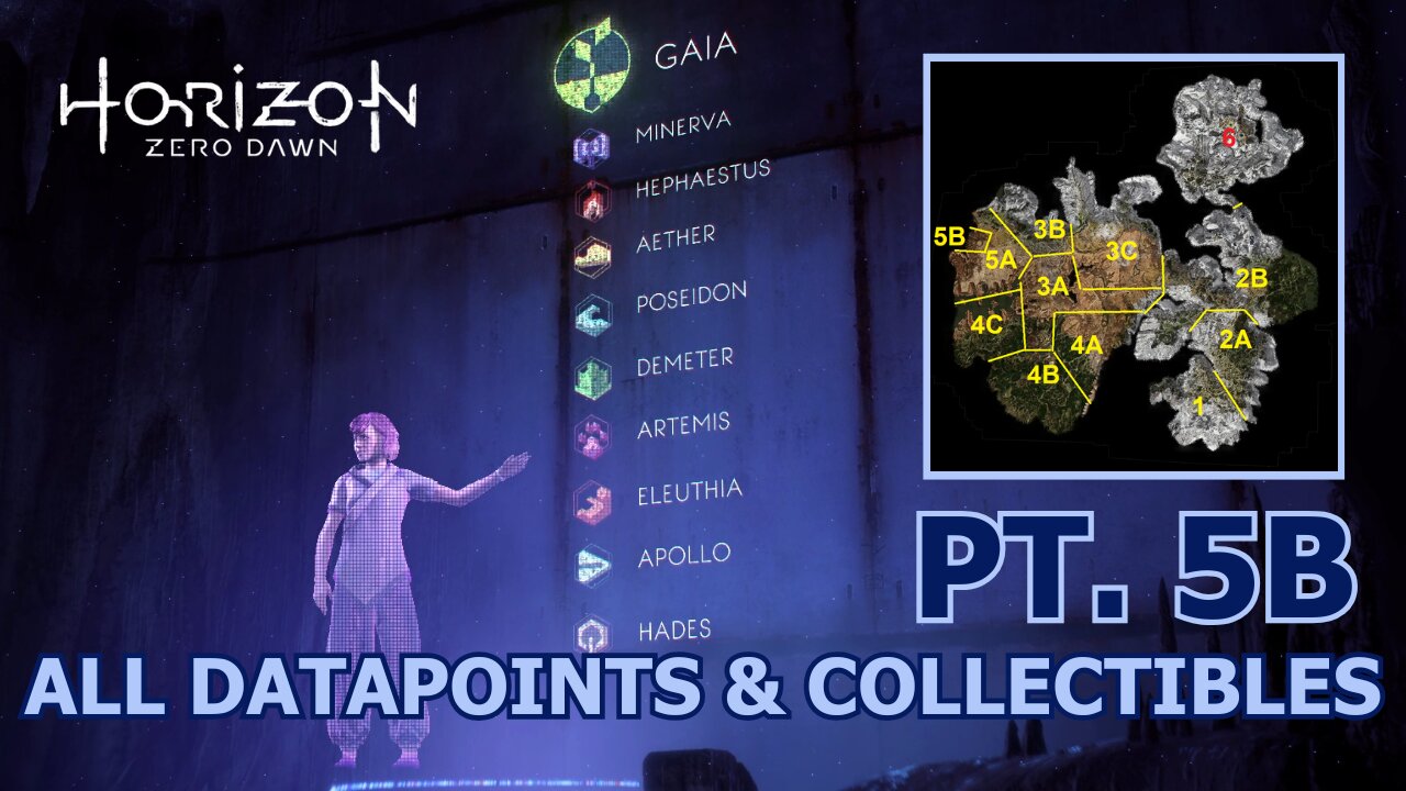Horizon Zero Dawn ALL Datapoints & Collectibles BY LOCATION | Pt 5B - Sunfall