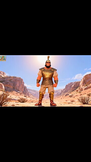 Facing Giants~ Portrait Format ~ Goliath’s Lesson for Kids