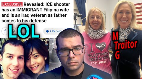 MTG the Traitor. RINOS vote for Obamacare. ICE hero married to immigrant. Left imploding TC 1/9/26