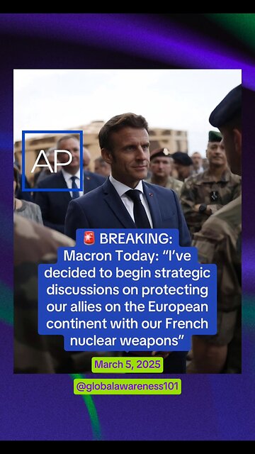 France President to consider protecting European allies with its nuclear weapons