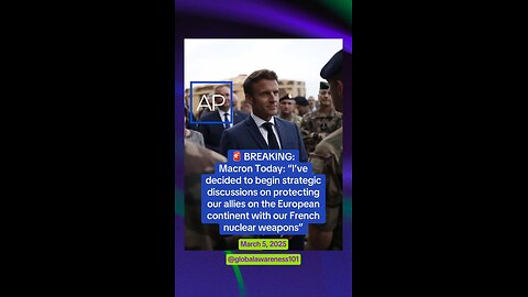 France President to consider protecting European allies with its nuclear weapons
