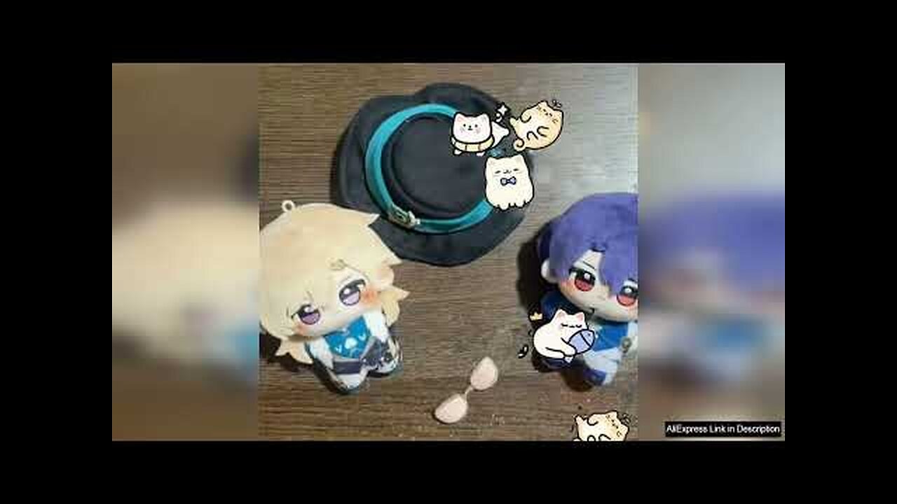 10CM Game Anime Honkai: Star Rail Cosplay Aventurine Dr. Ratio Soft Plush Review