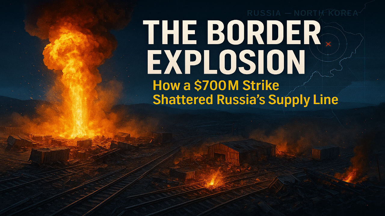 Russia STUNNED After $700M Ammo Shipment EXPLODES at Border — TOTAL Annihilation 💥🔥