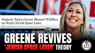 OUTRAGE AND LAUGHTER AS GREENE REVIVES WILD 'JEWISH SPACE LASER' CONSPIRACY THEORY