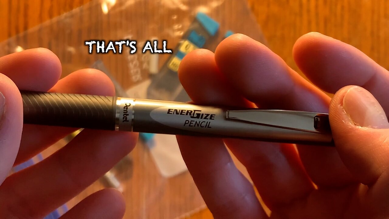 How to Replace the Lead and Eraser in a Pentel Energize 0.7mm Mechanical Pencil (2023)