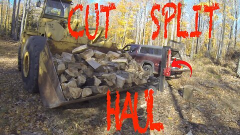 cut_split_haul, REPEAT......"EASY" Firewood Production