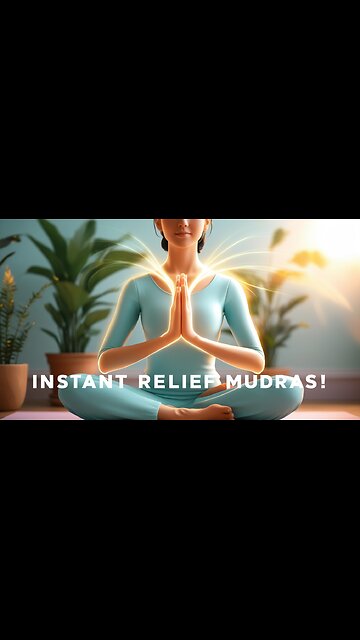 Instant Relief Mudras for Stress, BP & Anxiety _#MudraTherapy #StressRelief #shorts #reels #facts