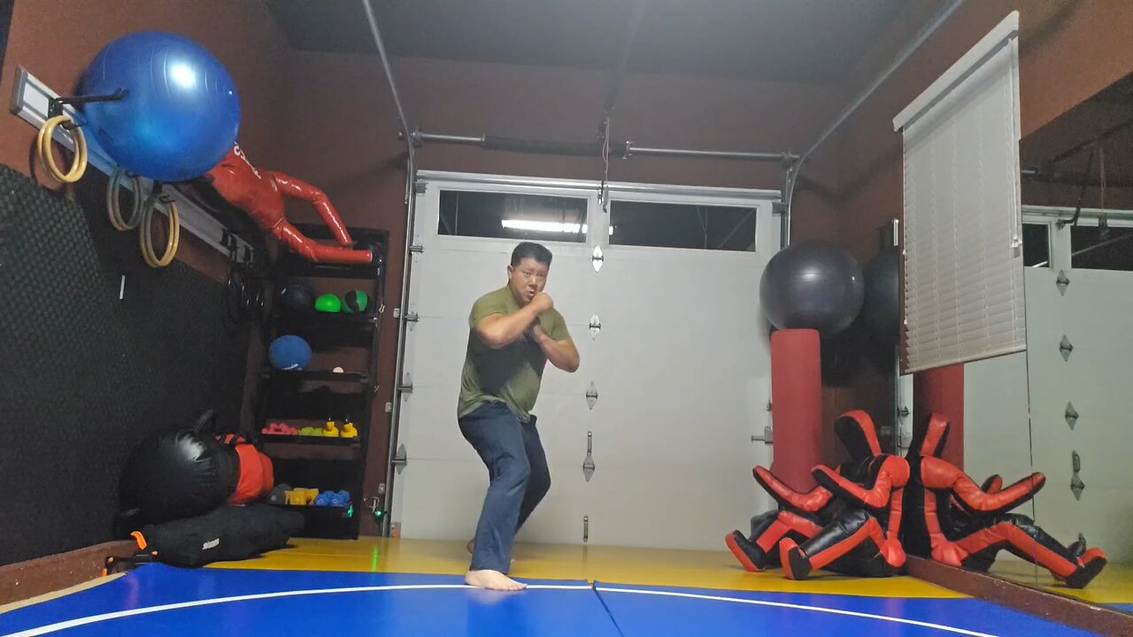 WTD 2 Step Kick Combination 185