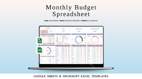 How to Use a Monthly Budget Spreadsheet | Step-by-Step Tutorial