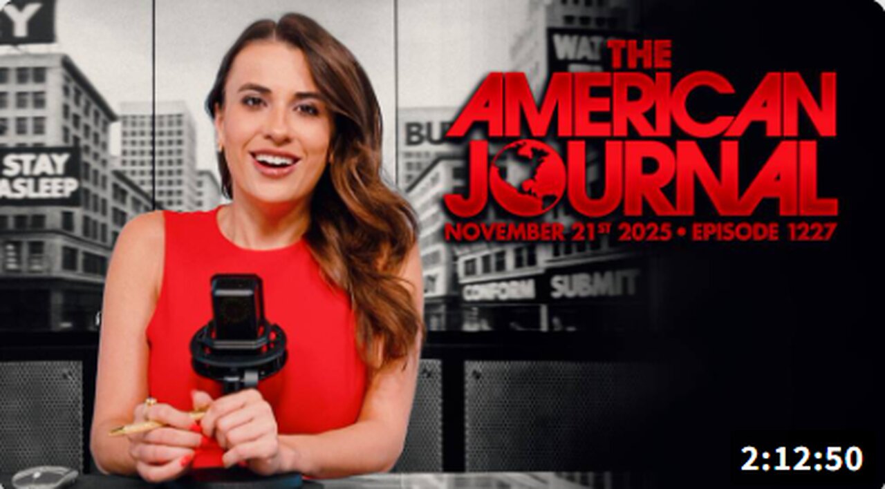 The American Journal: Deep State Democrats PANIC After Trump Calls Out Their Seditious Video Demanding US Military Insubordination - FULL SHOW - 11.21.2025