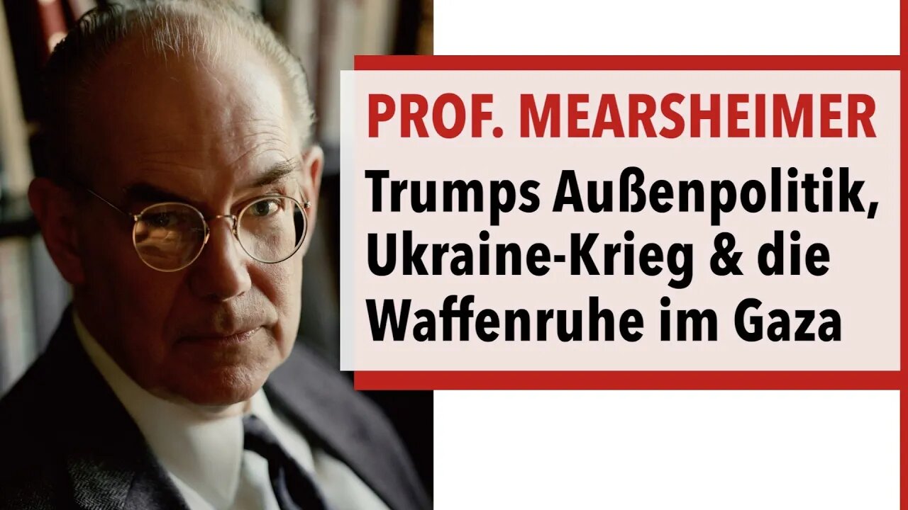 acTVism Munich🔝👉Prof. Mearsheimer – Trumps Außenpolitik, Ukraine-Krieg & Waffenruhe in Gaza