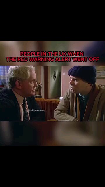 STILL GAME WHEN THE ALARM GOES OFF