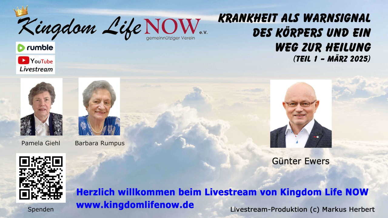 Krankheit als Warnsignal des Körpers und ein Weg zur Heilung - Teil 1 (Günter Ewers/März 2025)