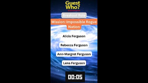 Guest This Actress #288 Like A Quick Quiz? | Mission: Impossible Rogue Nation