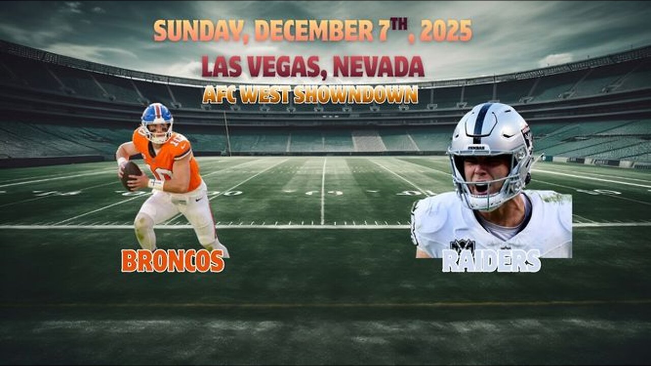 Denver Broncos @ Las Vegas Raiders, Week 14, Diggin' Deeper Into the NFL