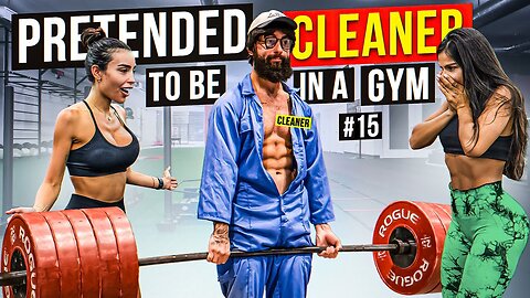 Elite Powerlifter Pretended to be a CLEANER #15 ｜ Anatoly GYM PRANK