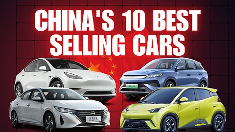 China's 10 best selling cars in 2024 - BYD thrashes Volkswagen