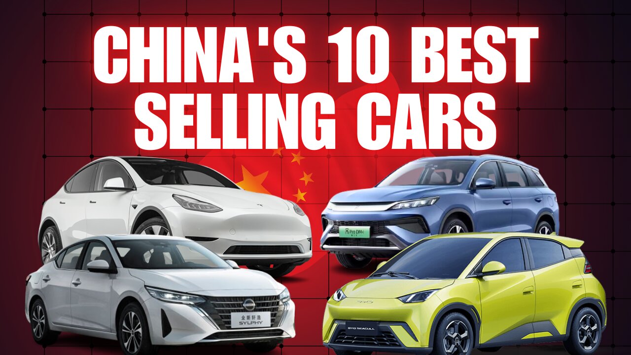 China's 10 best selling cars in 2024 - BYD thrashes Volkswagen