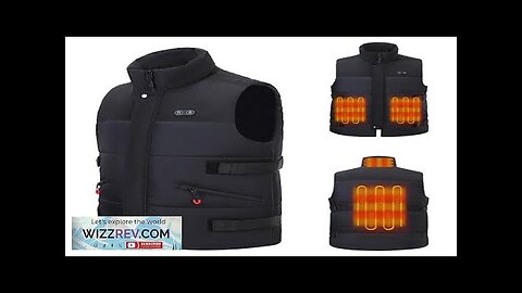 TENGOO HZV-04 4 Areas Heated Vest Men Women Adjustable Size USB Electric Review