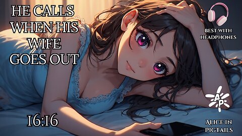 The Other Girl – | Late-Night Call ASMR [Wife Away Hubby Play] Tease Roleplay F4A (Hot & Spicy)