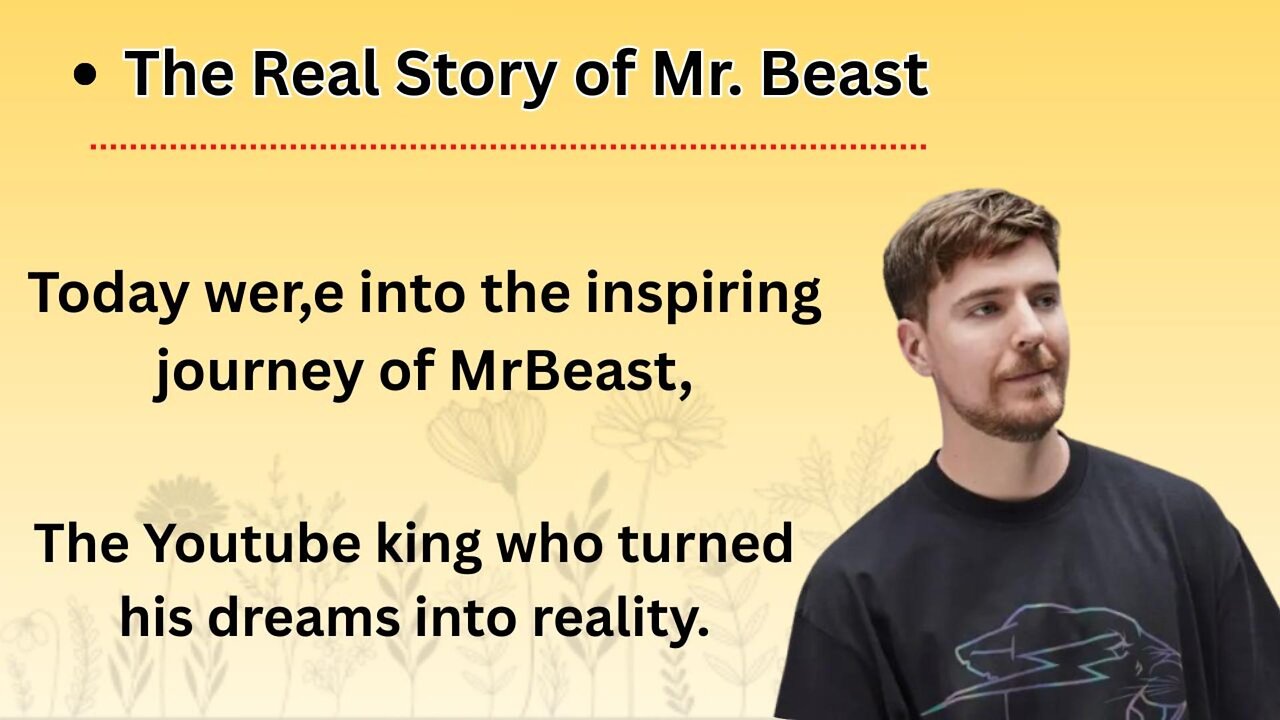 MrBeast Success Story: Learn English Through His Inspiring Journey | English Listening Practice