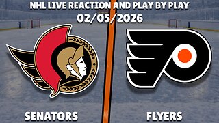 Flyers vs Senators | Philadelphia Flyers vs Ottawa Senators | Live Reaction