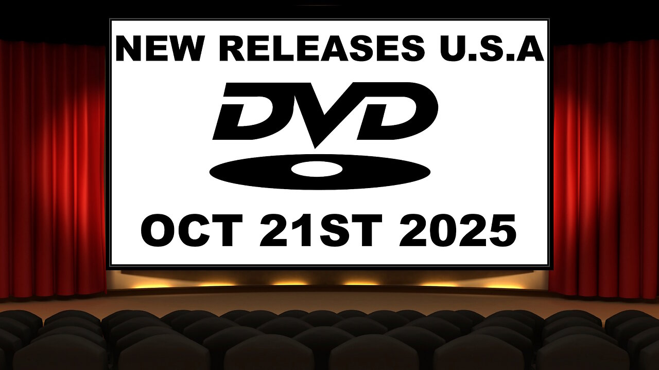 NEW DVD Releases [OCTOBER 21ST 2025 | U.S.A]