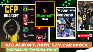 CFB Playoff Begins, Rams + Seahawks Preview, & More College Football!
