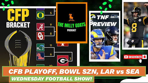 CFB Playoff Begins, Rams + Seahawks Preview, & More College Football!