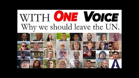 With One Voice: Why We Should Leave the UN @ElijahsLoudCry ​