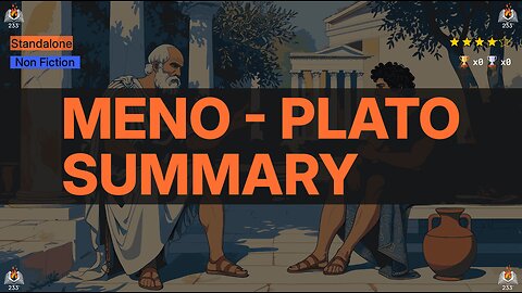 Meno - Plato Summary