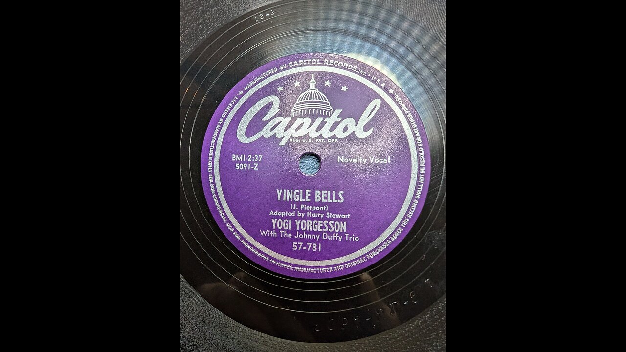Capitol 57-781A Yingle Bells