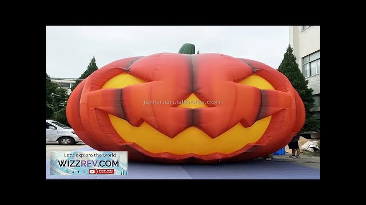 Lighting Giant Inflatable Halloween Pumpkin Model Party Decoration Review