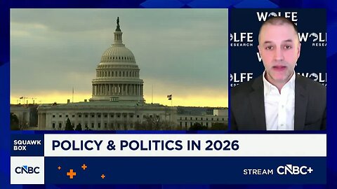 Looking at narrow Democratic House majority in 2026, says Wolfe Research's Marcus
