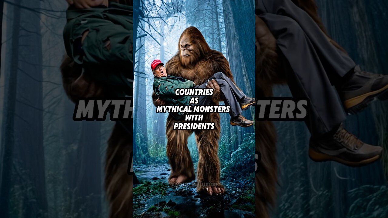 Countries as Mythical Monsters with Presidents! 💀🔥