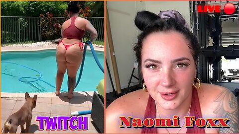 Naomi Foxx Curvy Model Shows Off Big Booty Twerk Workout Routine!